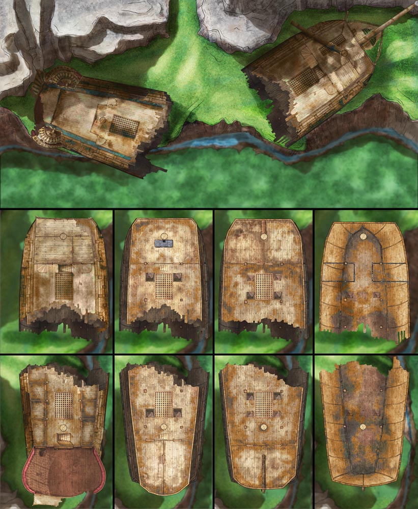 Shipwrecks & Naval Battlefield