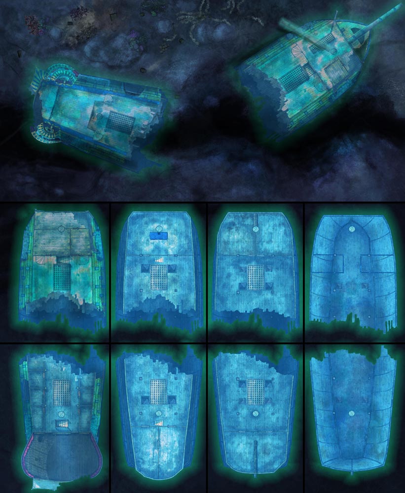 Shipwrecks & Naval Battlefield