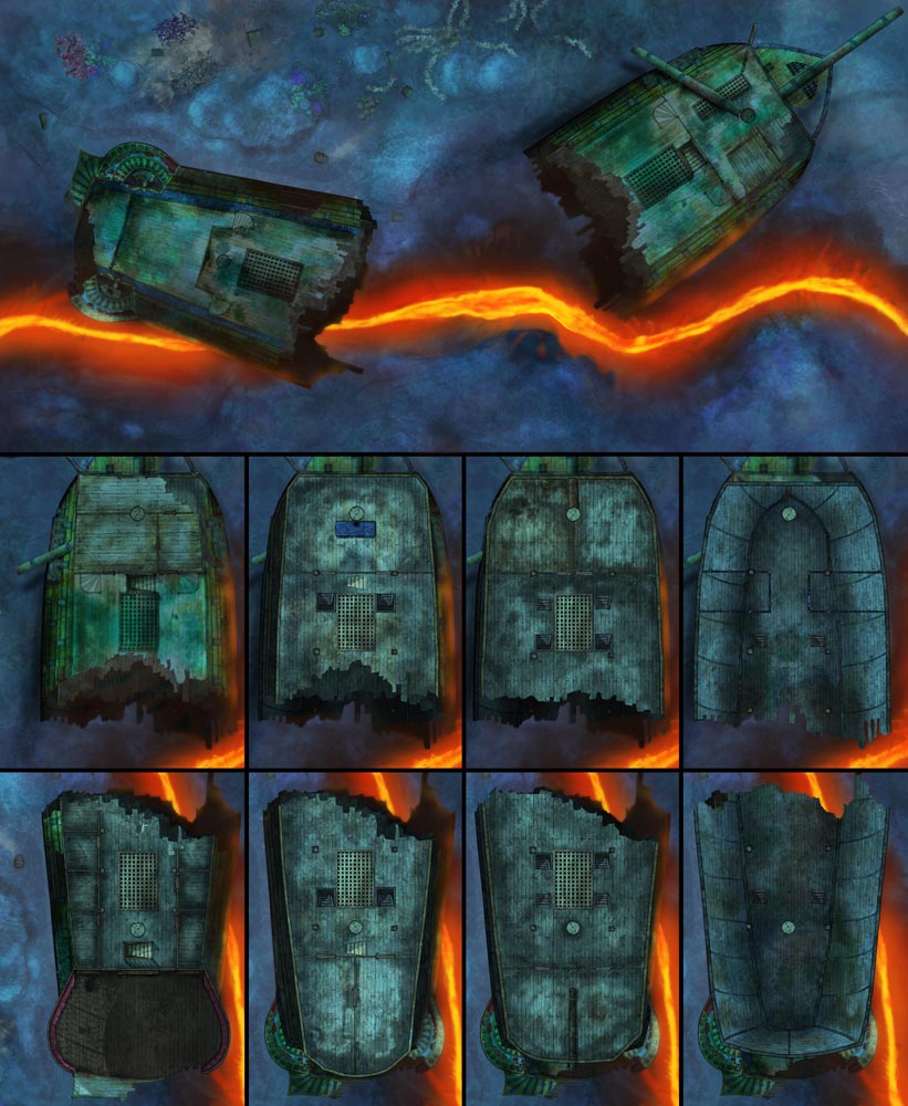 Shipwrecks & Naval Battlefield