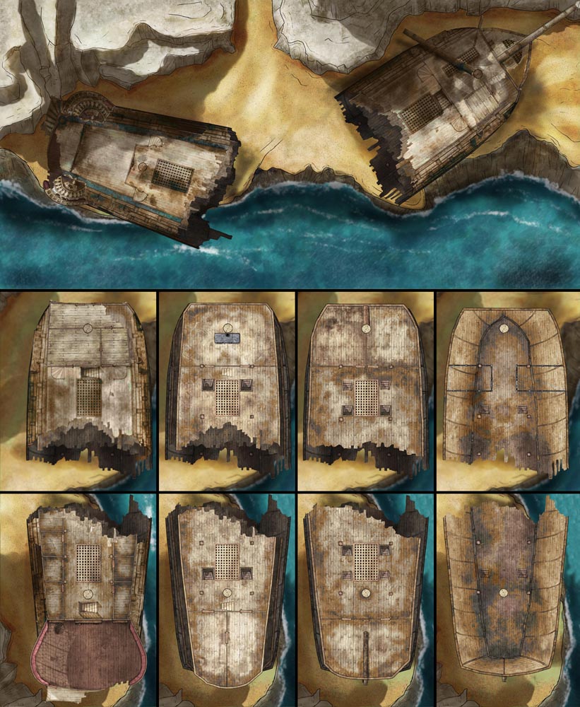 Shipwrecks & Naval Battlefield