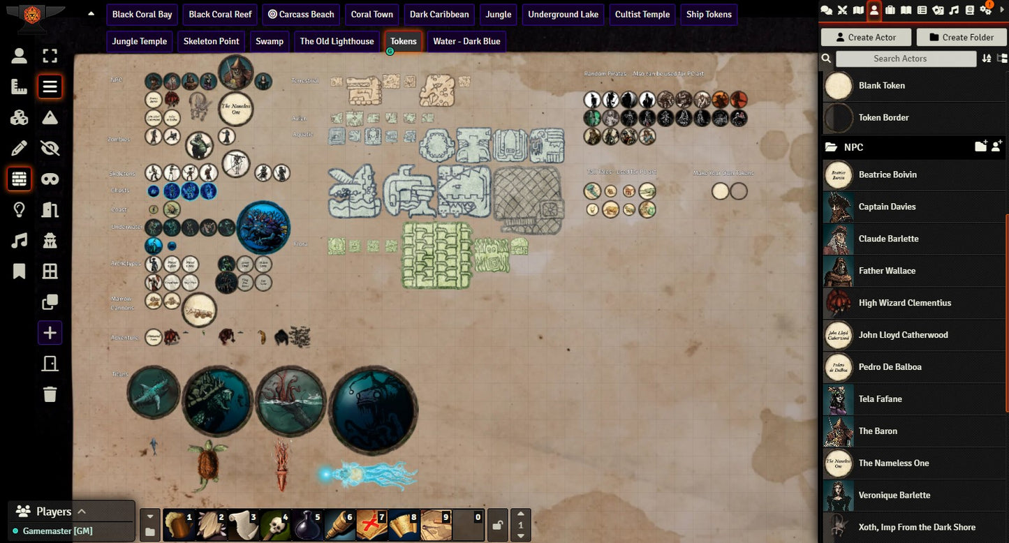 PIRATE BORG Foundry 5E VTT Module
