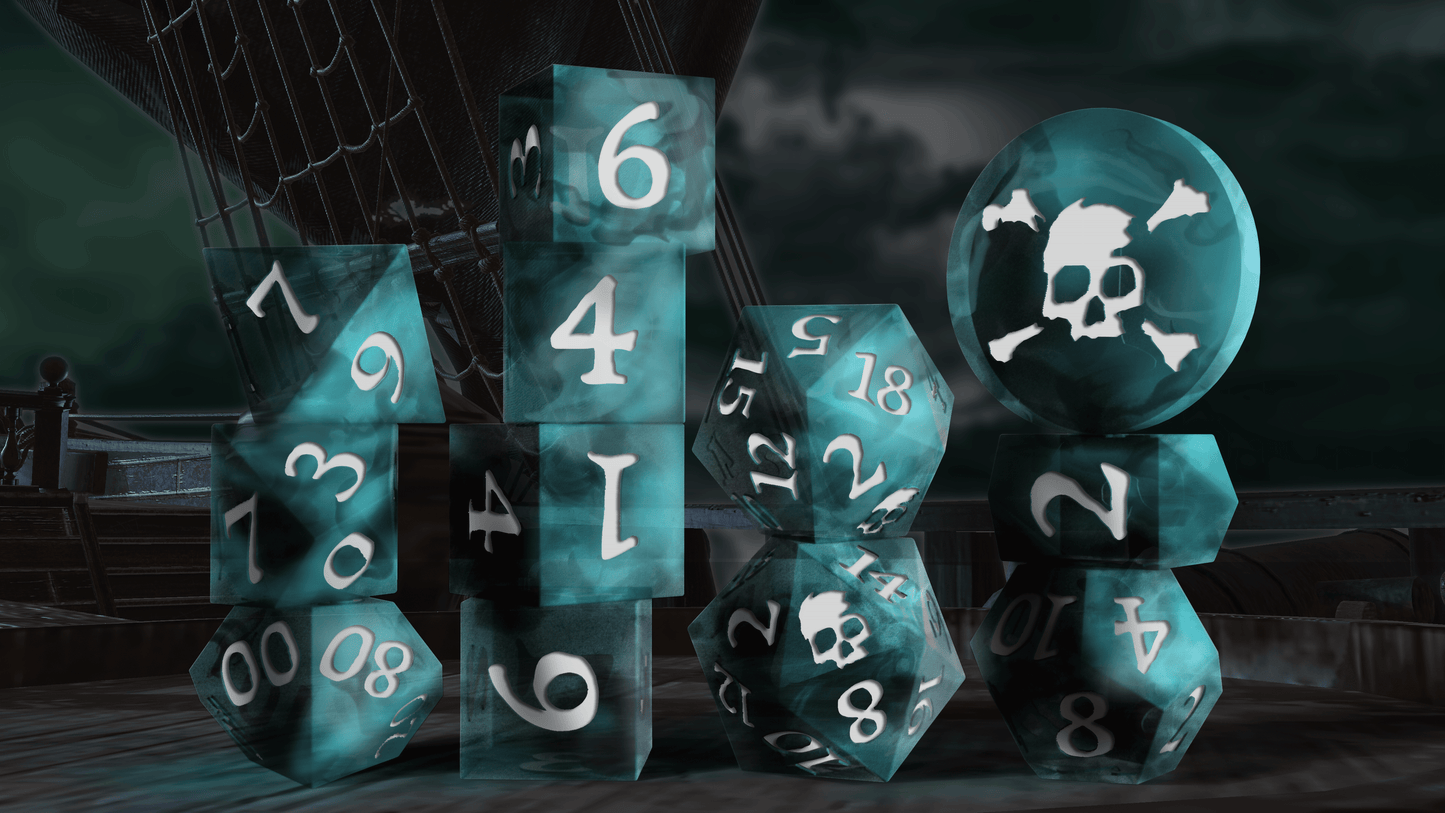 Pirate Borg Resin Dice (Preorder)