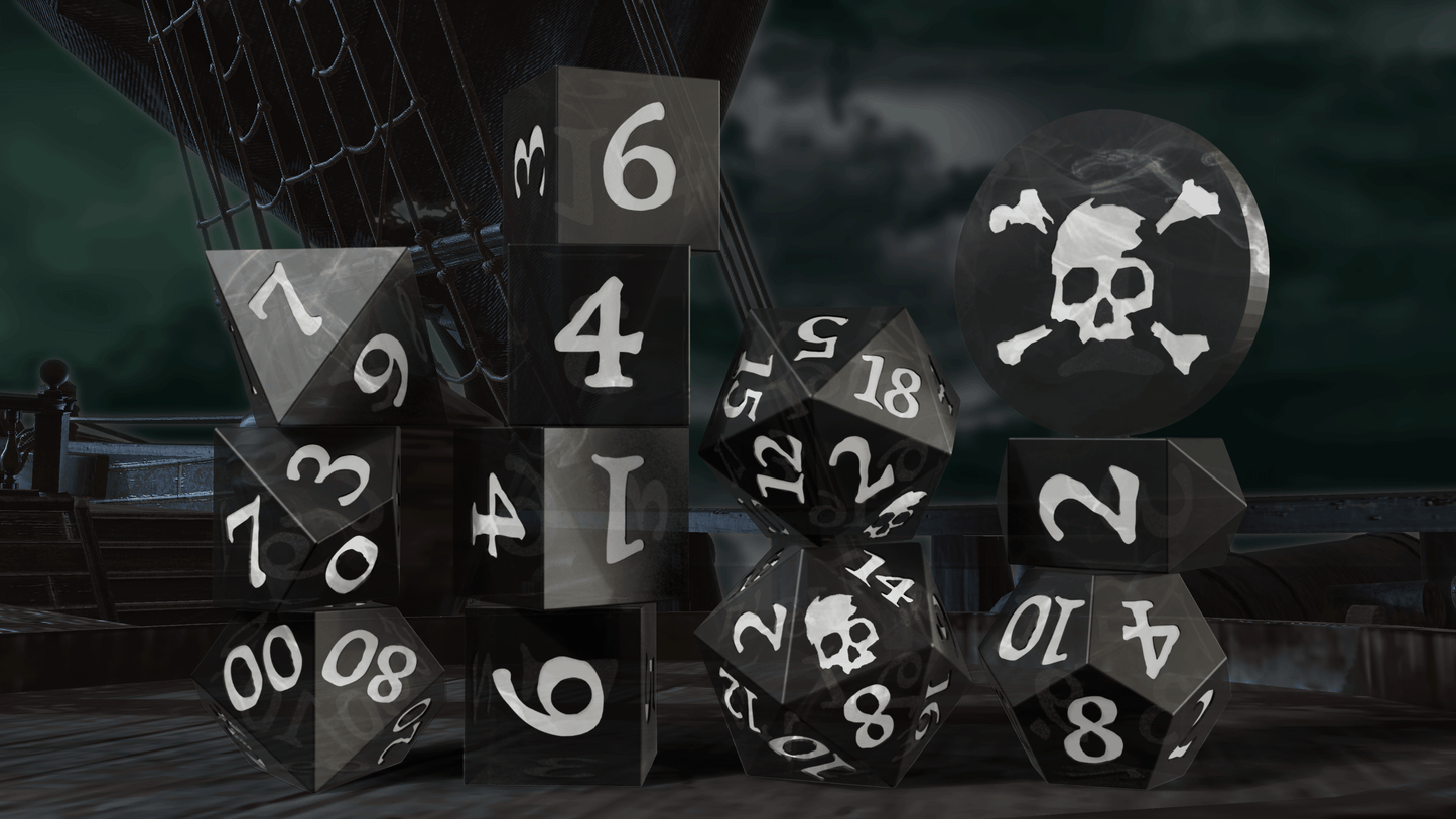 Pirate Borg Resin Dice (Preorder)