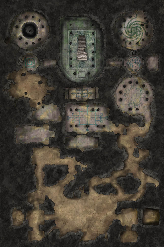 Atlantis Temple and Dungeon
