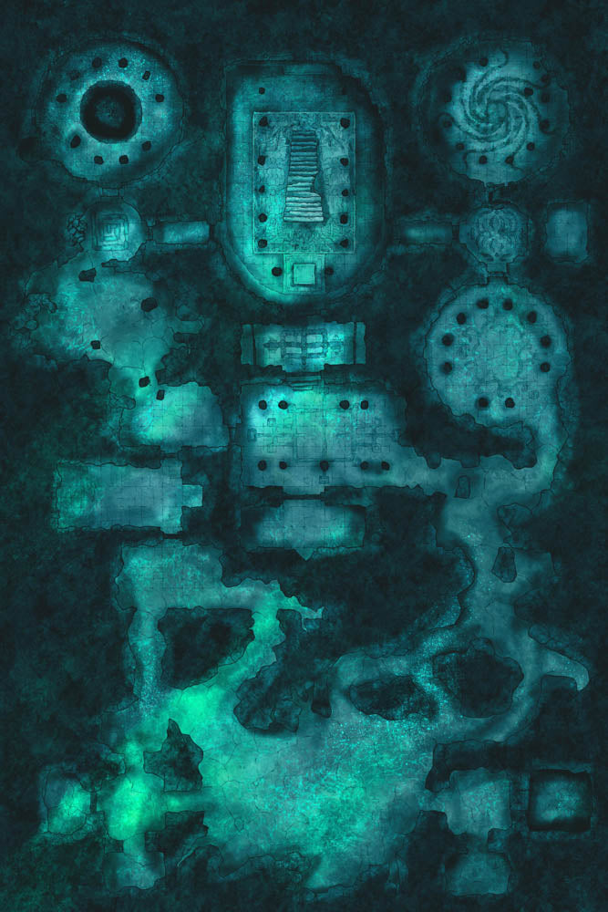 Atlantis Temple and Dungeon