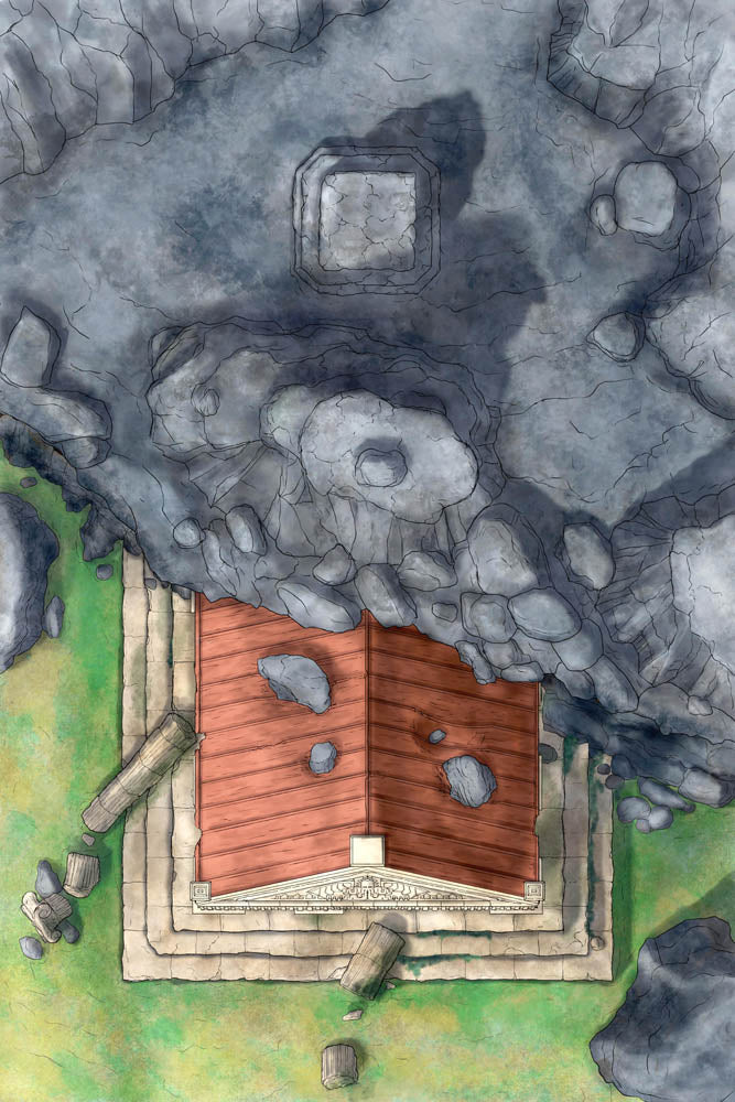 Atlantis Temple and Dungeon