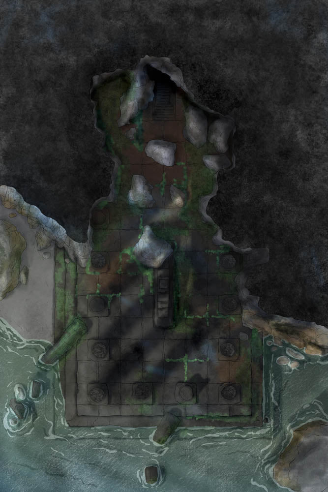 Atlantis Temple and Dungeon