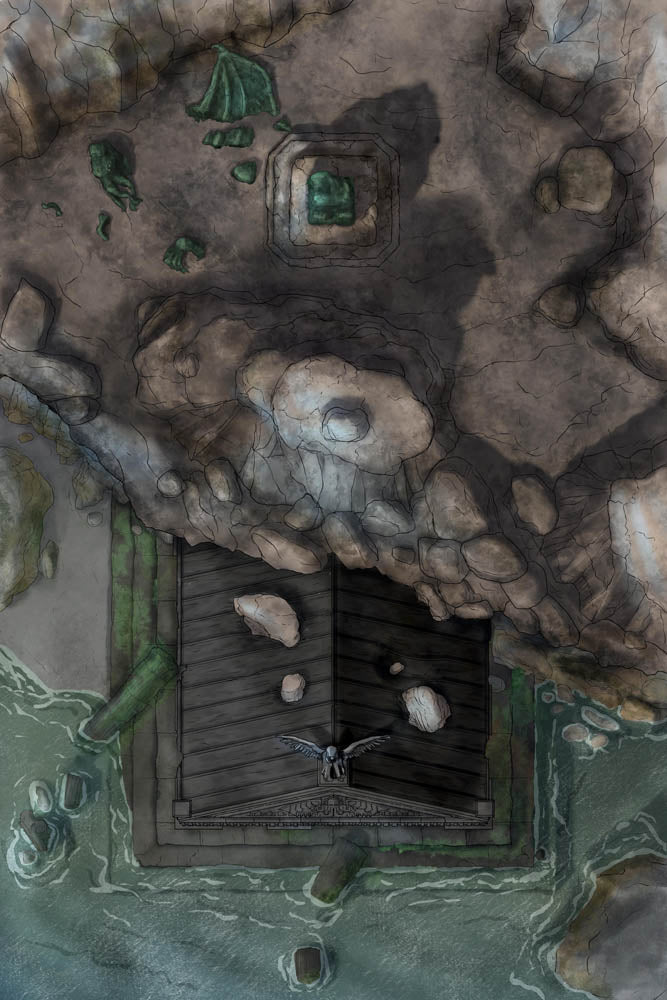 Atlantis Temple and Dungeon