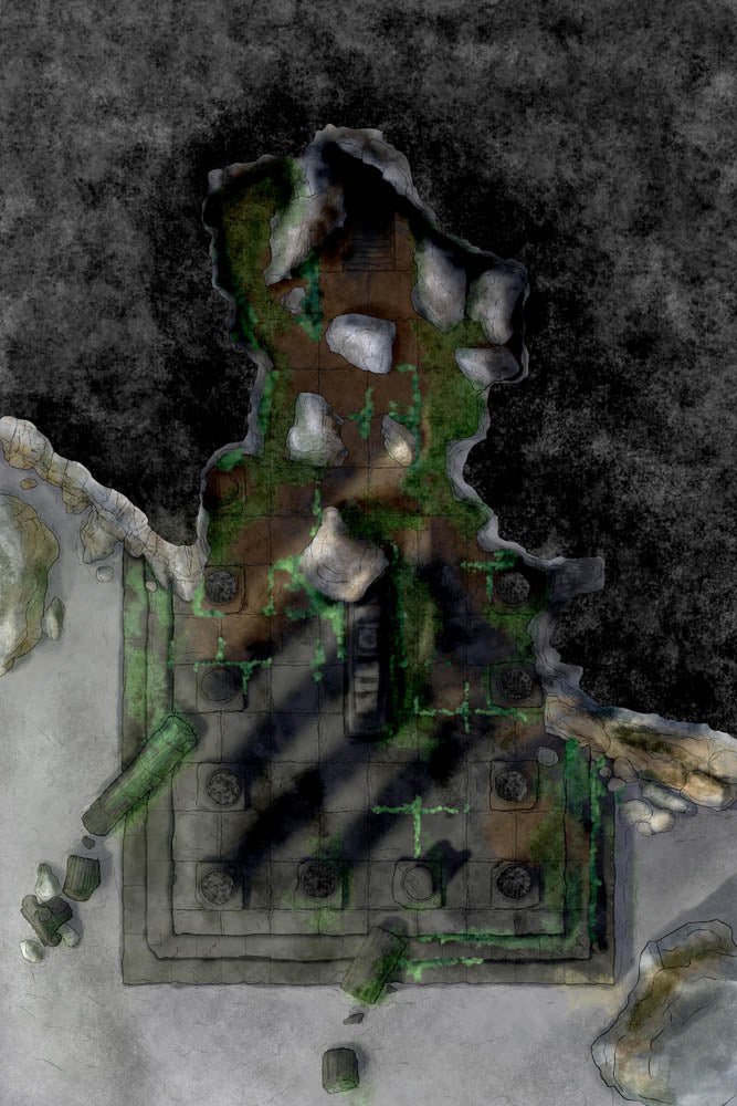 Atlantis Temple and Dungeon