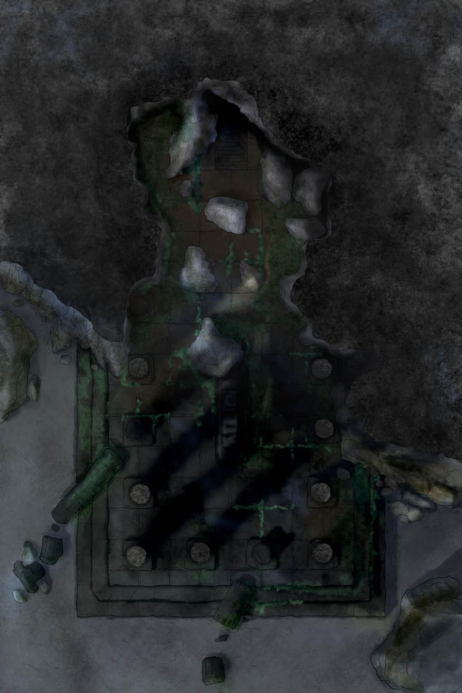 Atlantis Temple and Dungeon