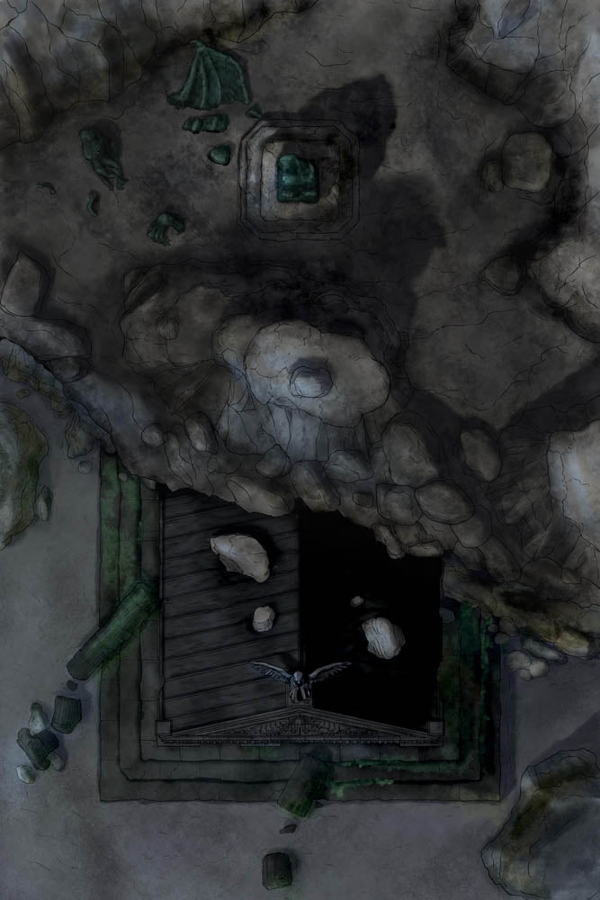 Atlantis Temple and Dungeon