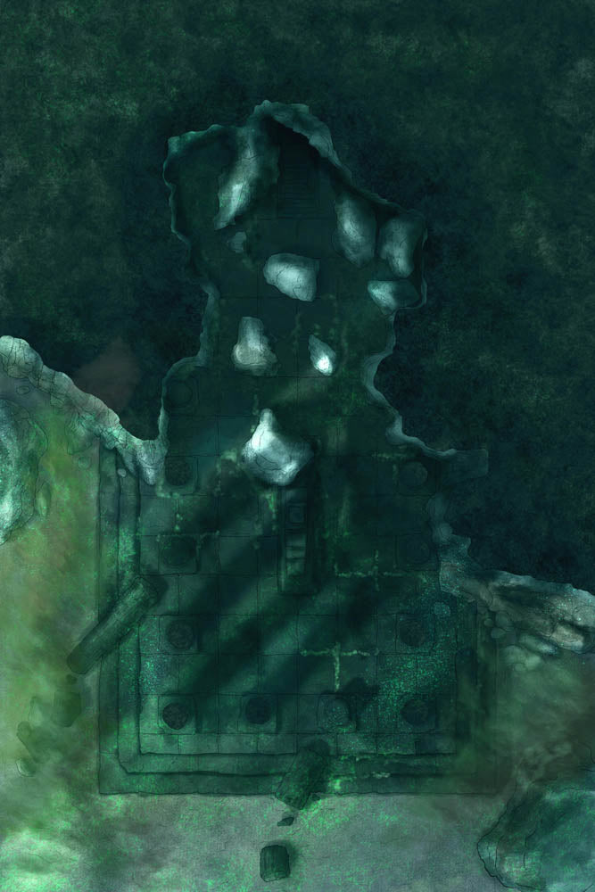 Atlantis Temple and Dungeon