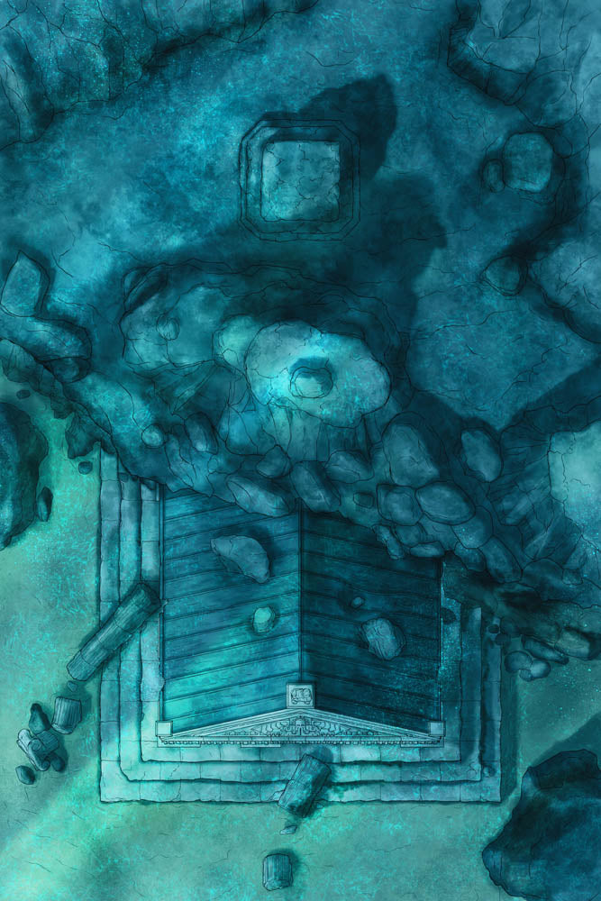 Atlantis Temple and Dungeon