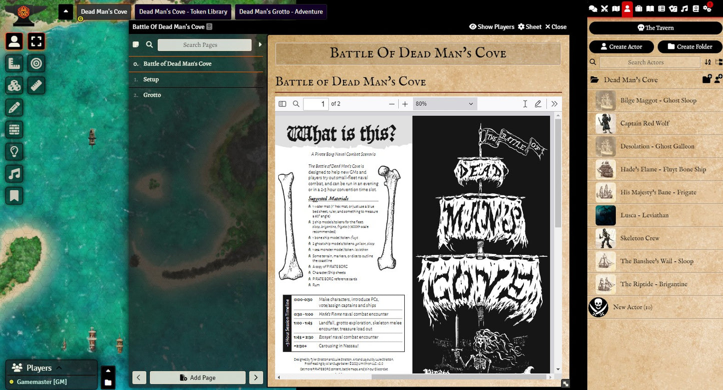 The Battle of Dead Man's Cove
