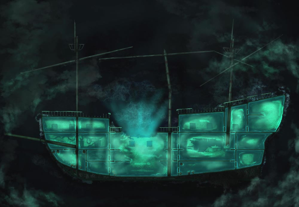 Capsized Galleon