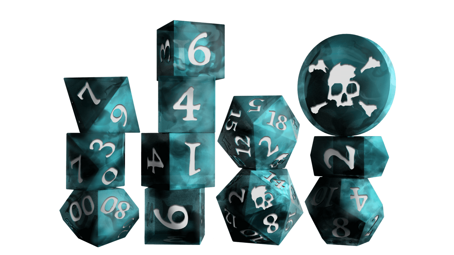 Pirate Borg Resin Dice (Preorder)