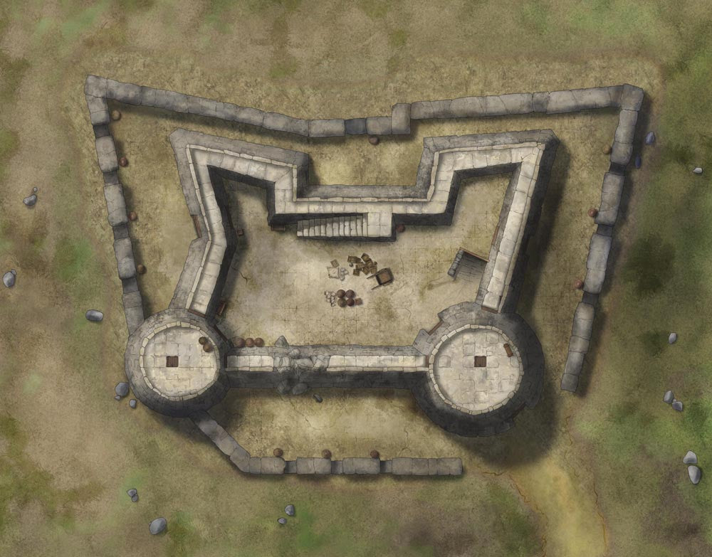 Fort de Rocher, Tortuga