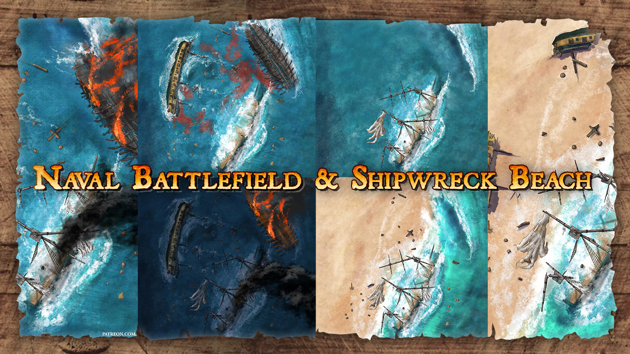 Shipwrecks & Naval Battlefield