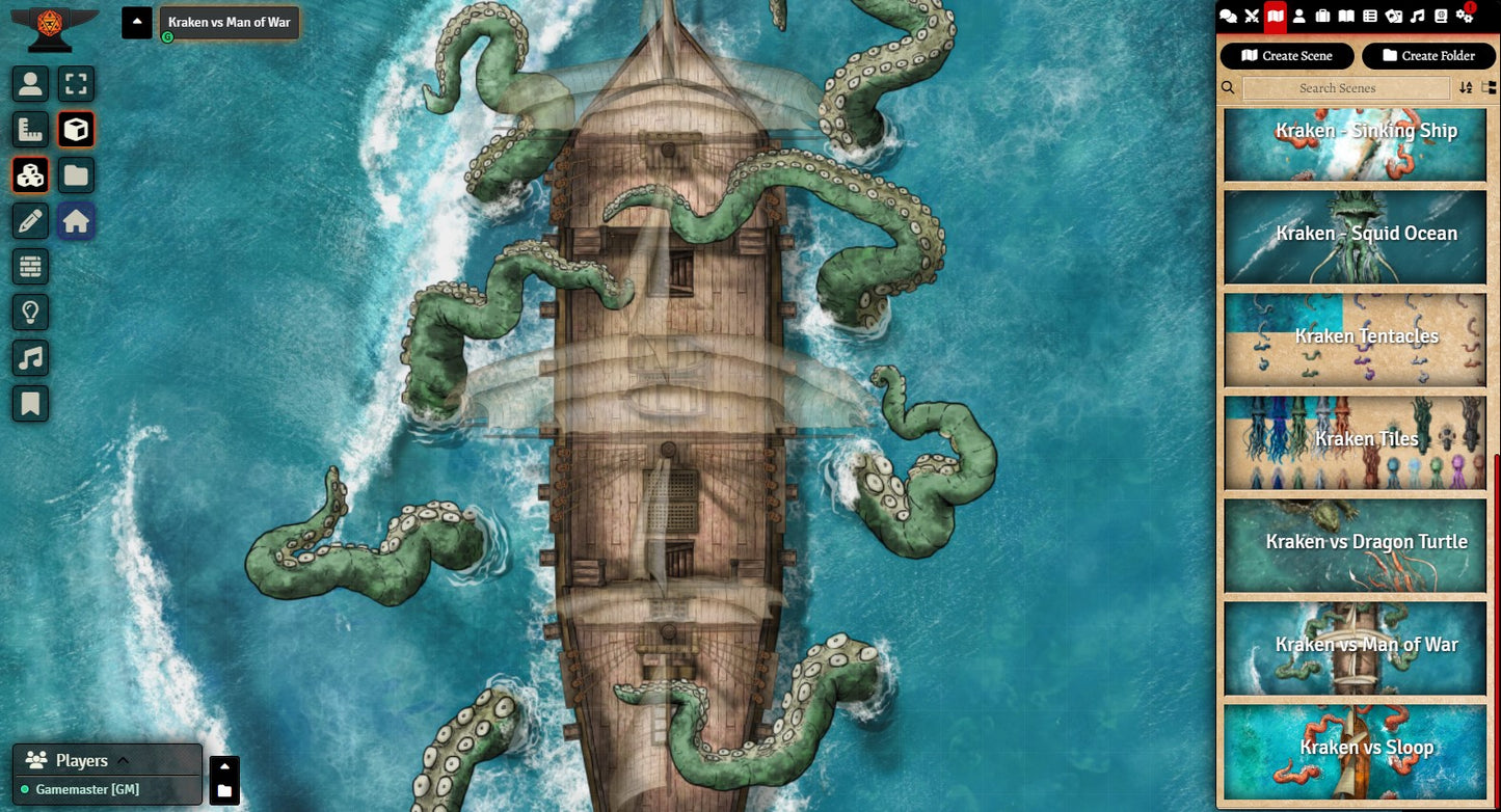Krakens and Tentacles