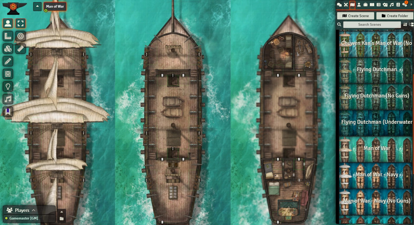 Man of War & The Flying Dutchman