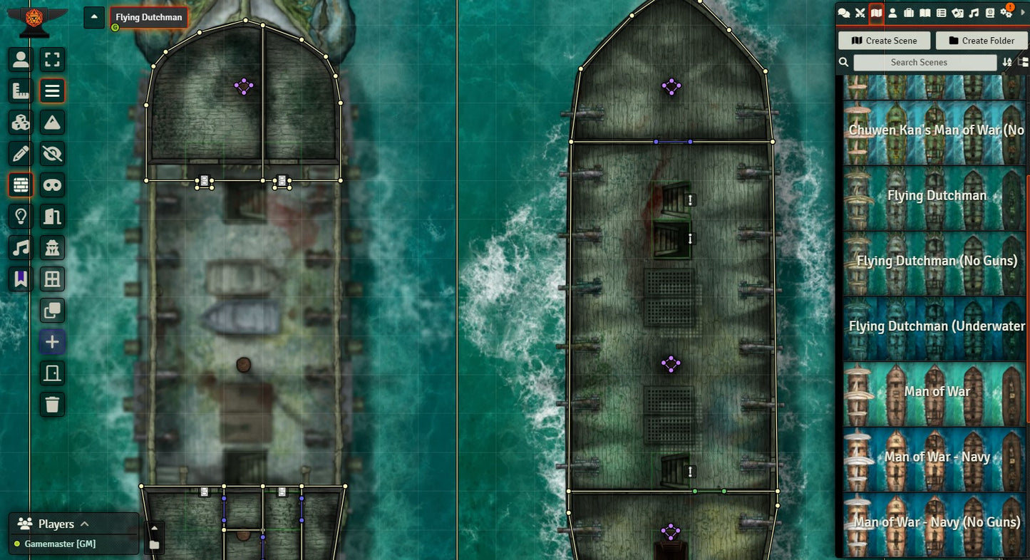 Man of War & The Flying Dutchman