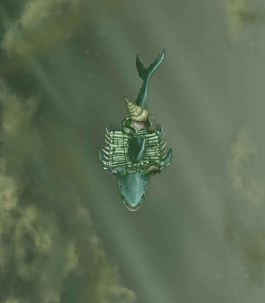 Megalodon Sahuagin Warship