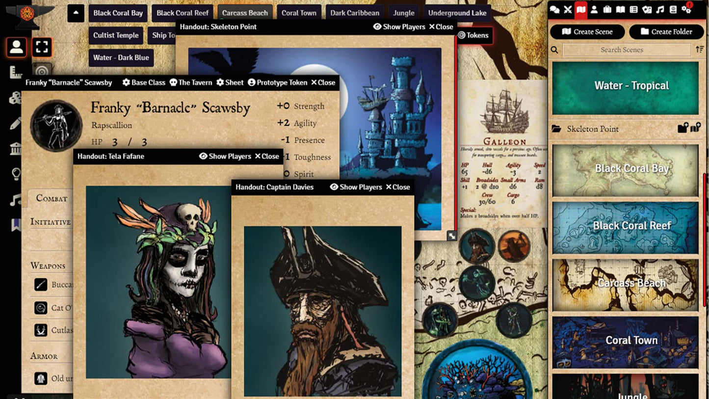 PIRATE BORG Foundry VTT Module