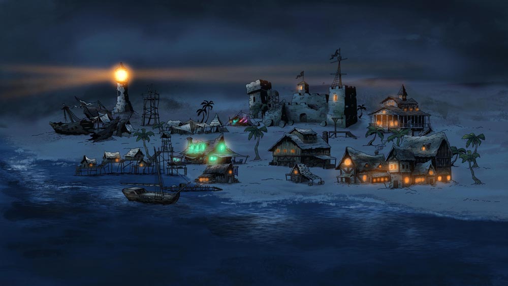 Pirate Port Generator