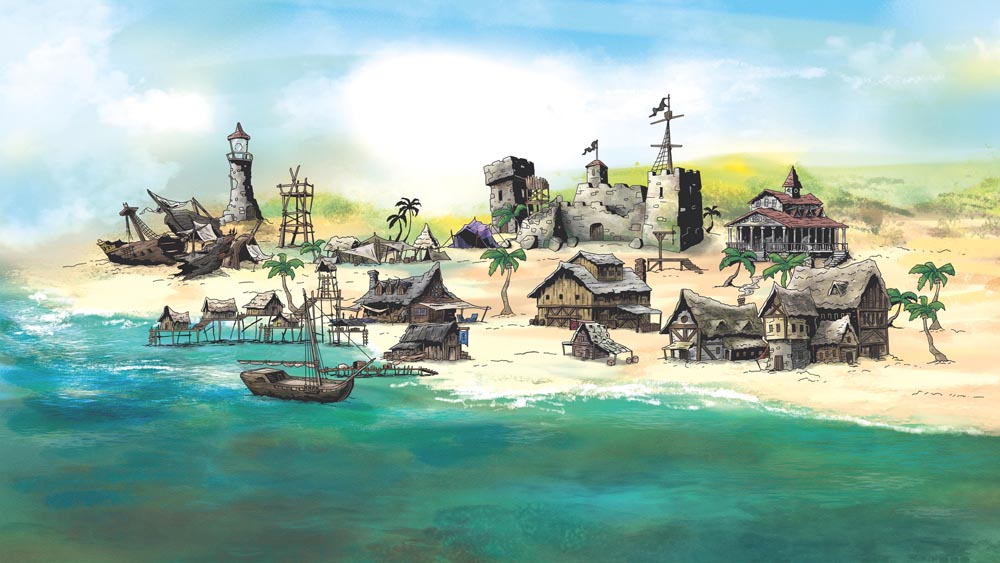 Pirate Port Generator