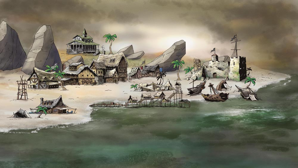 Pirate Port Generator