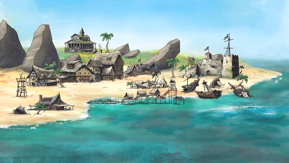 Pirate Port Generator
