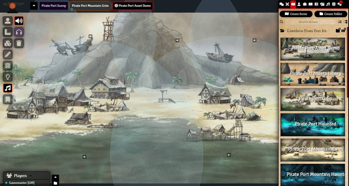Pirate Port Generator