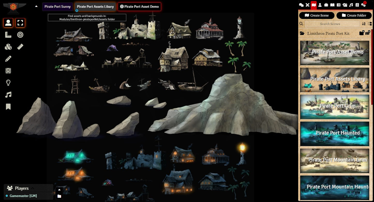 Pirate Port Generator