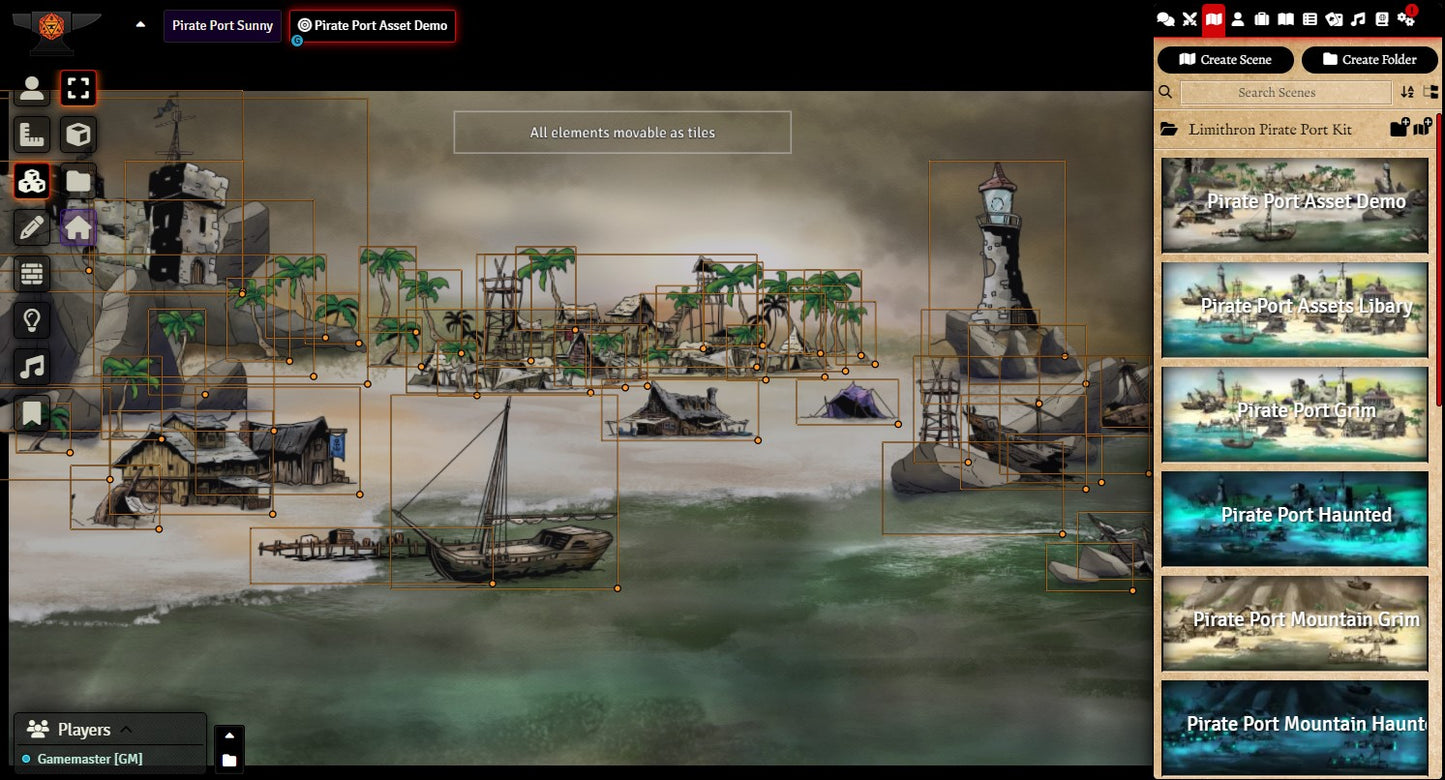 Pirate Port Generator