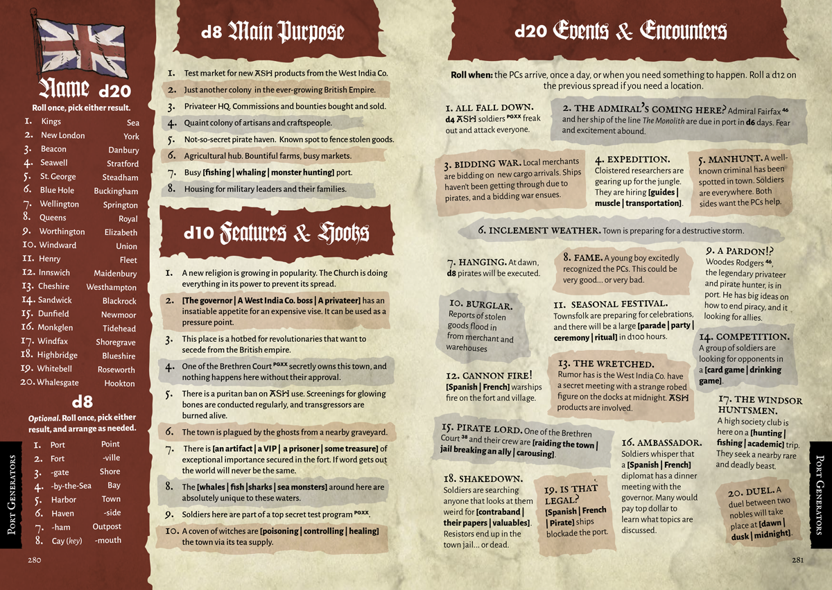 Dark Caribbean Port Generators