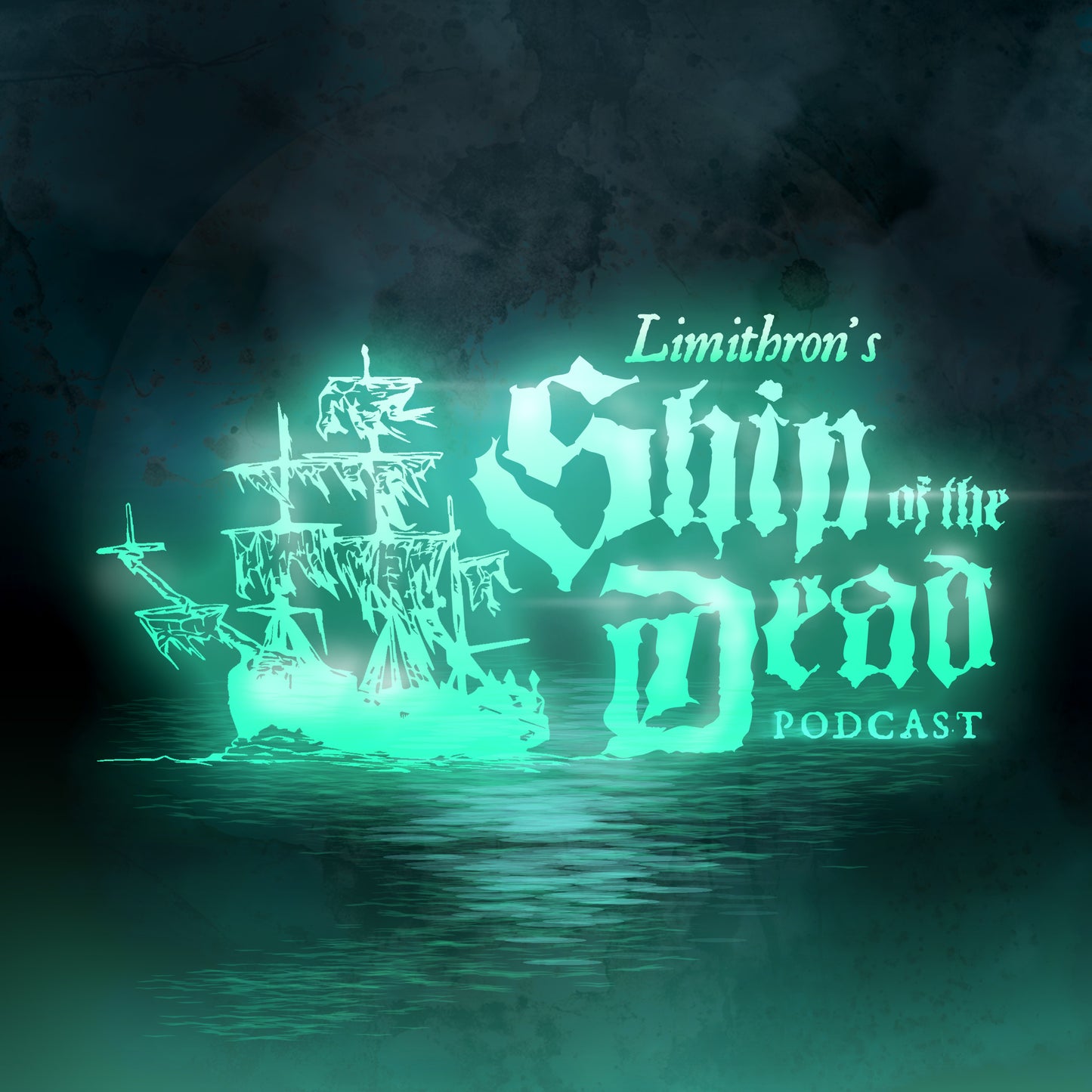 Ship of the Dead Glow-in-the-Dark Sticker