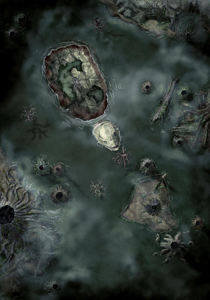 Swamp with Cabin & Shipwreck