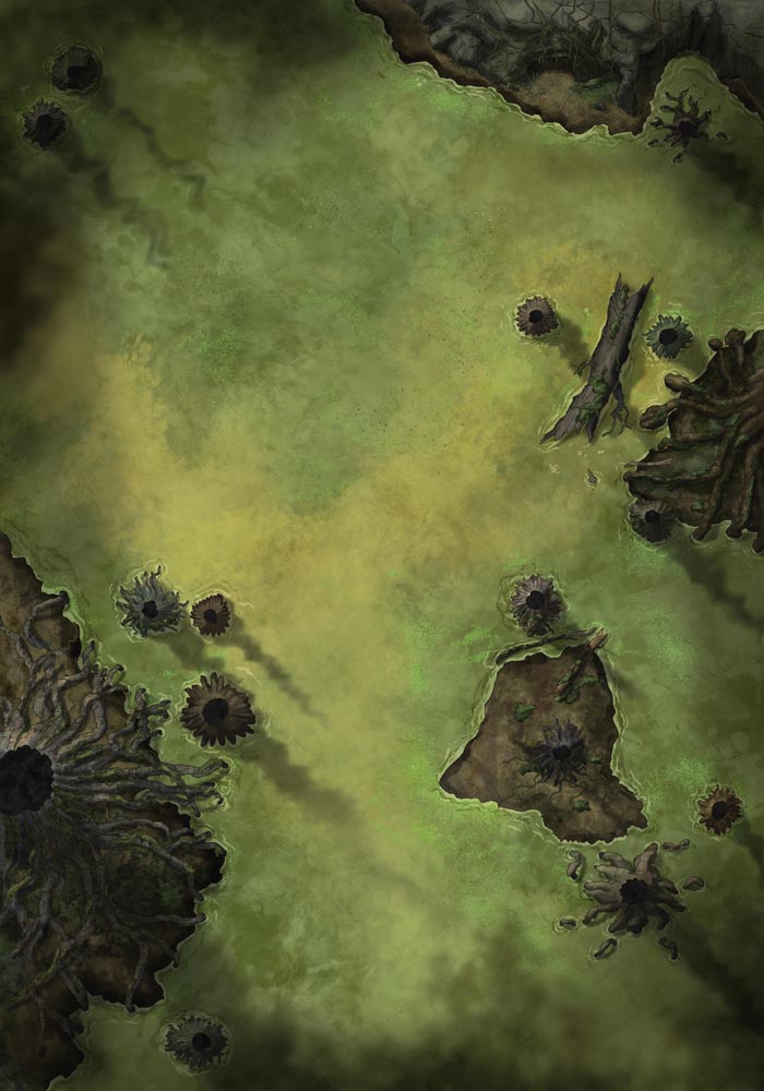 Swamp with Cabin & Shipwreck