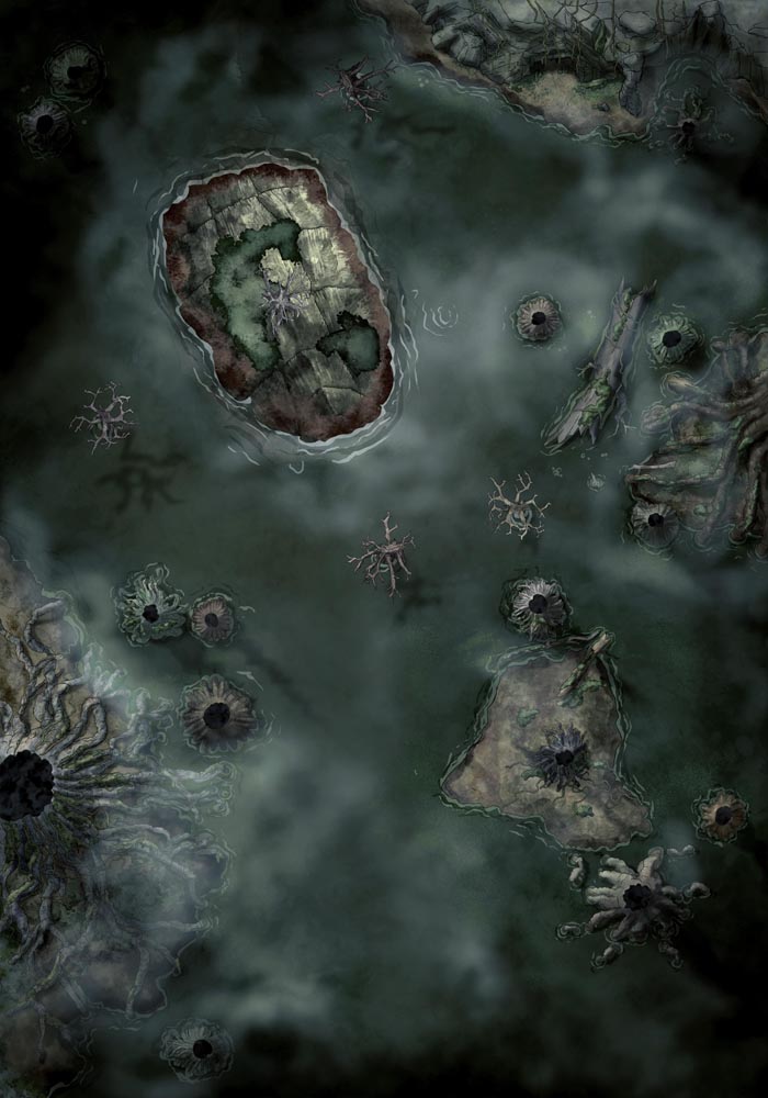 Swamp with Cabin & Shipwreck