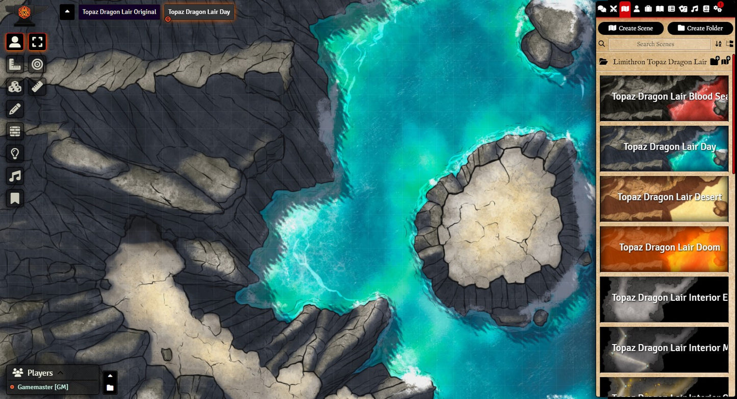 Topaz Dragon Lair