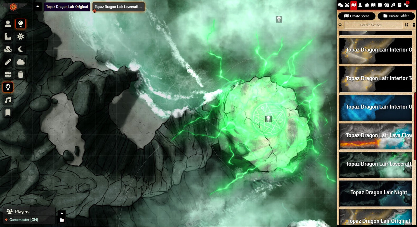 Topaz Dragon Lair