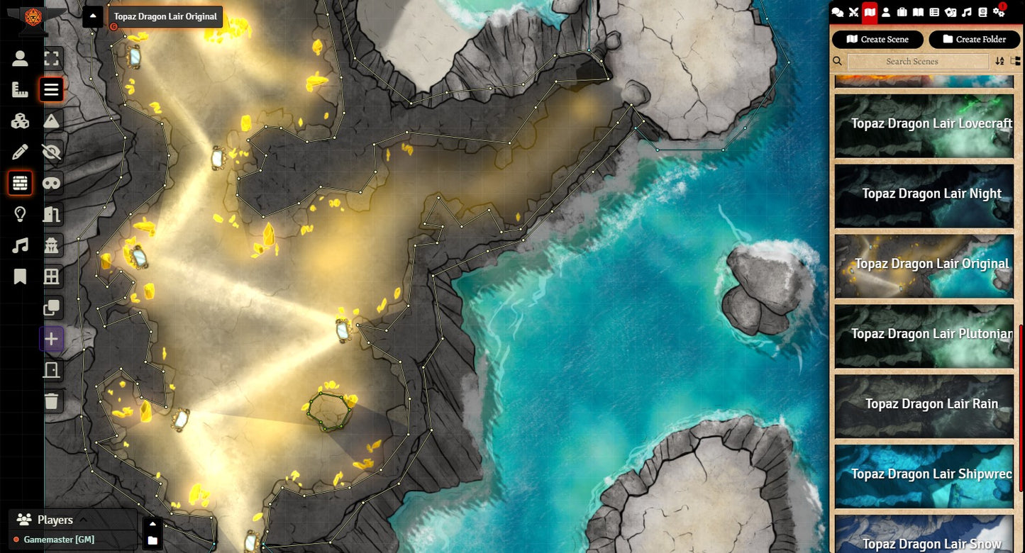 Topaz Dragon Lair