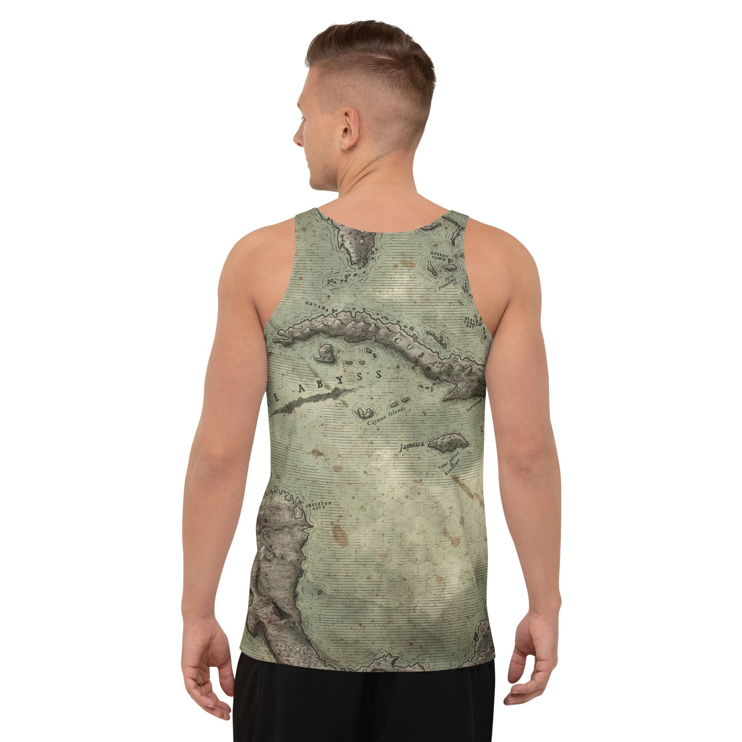 Dark Caribbean Sublimation Tank Top