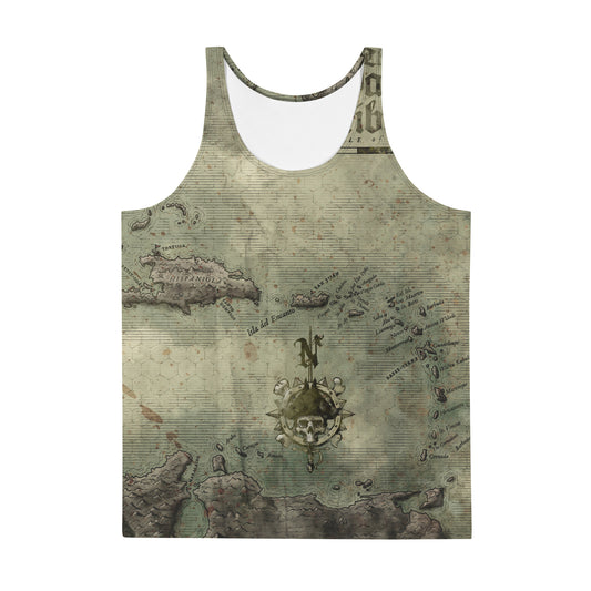 Dark Caribbean Sublimation Tank Top