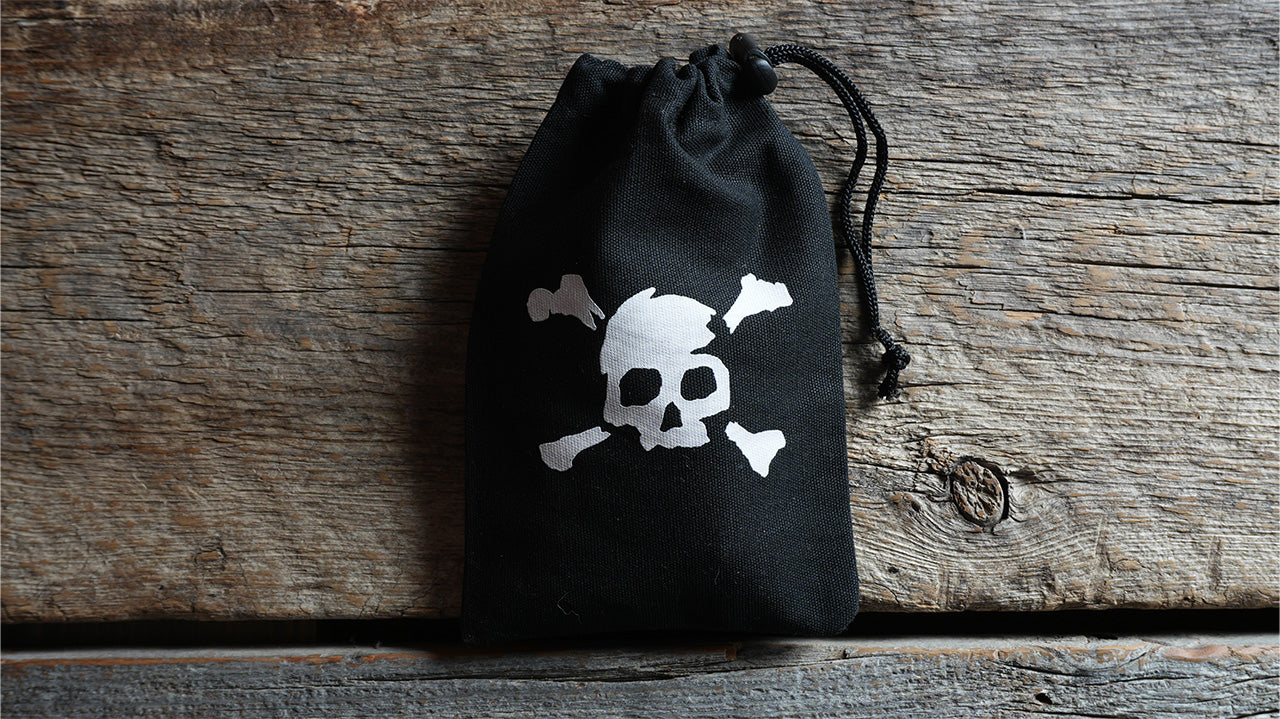 Resin Dice - Ship of the Dead 12pc - Glow in the Dark