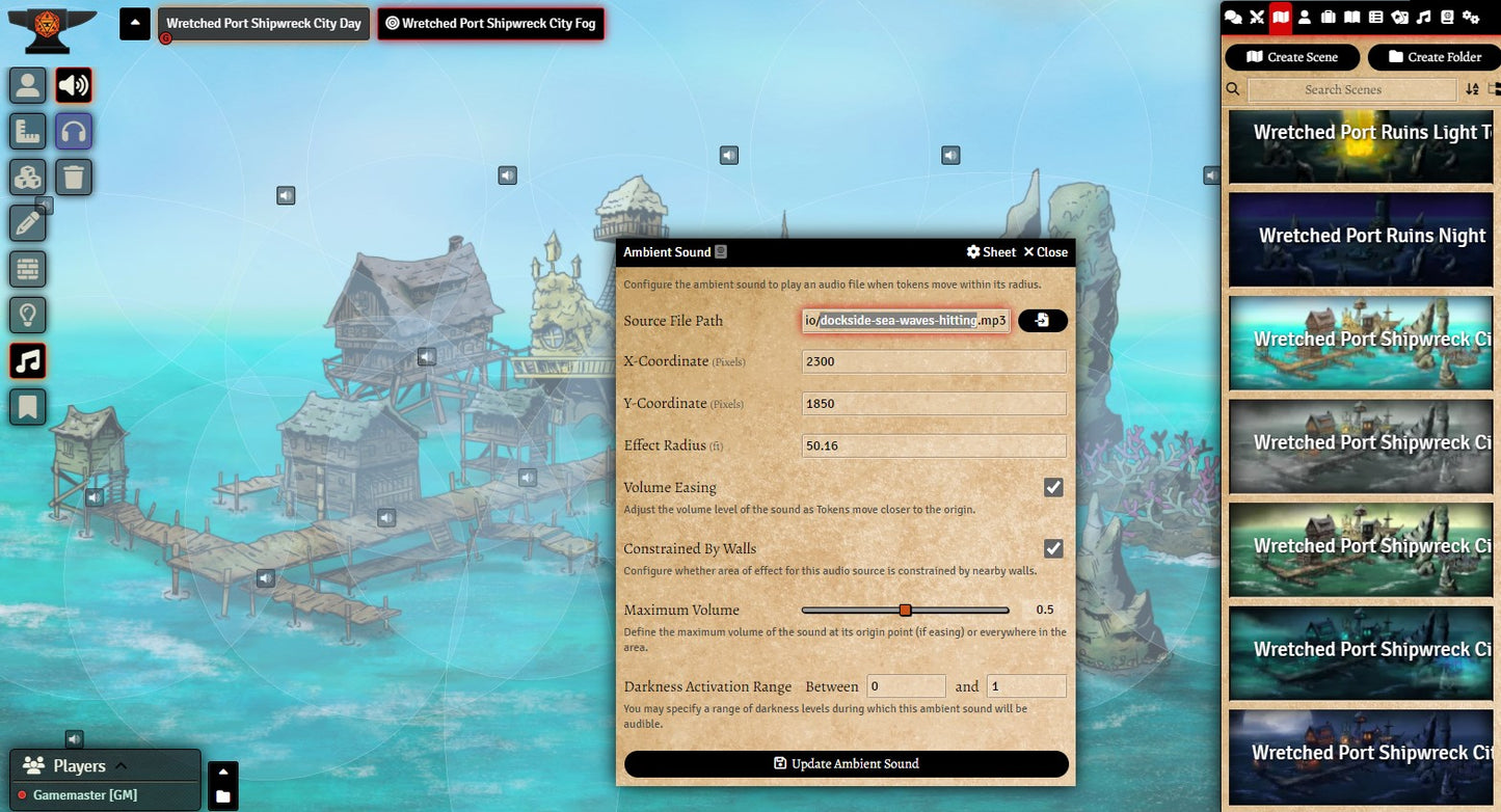 Wretched Port Generator