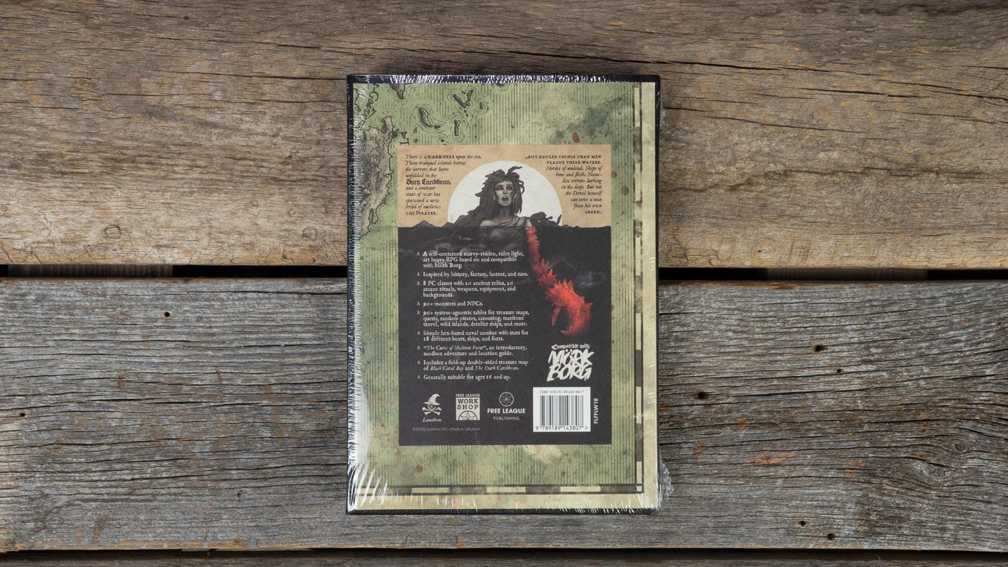 PIRATE BORG Core Book 1st Printing