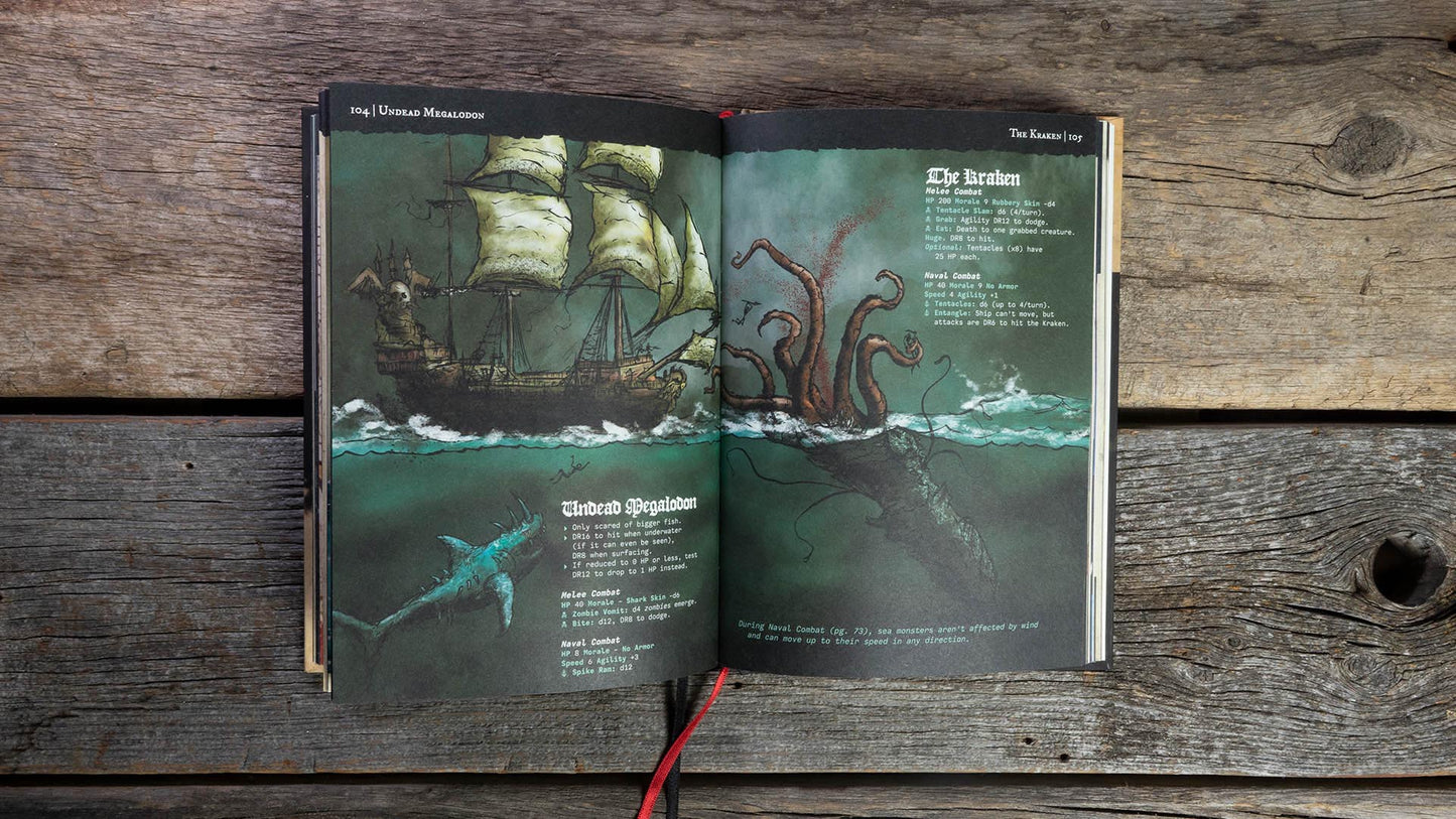 PIRATE BORG Core Book 1st Printing