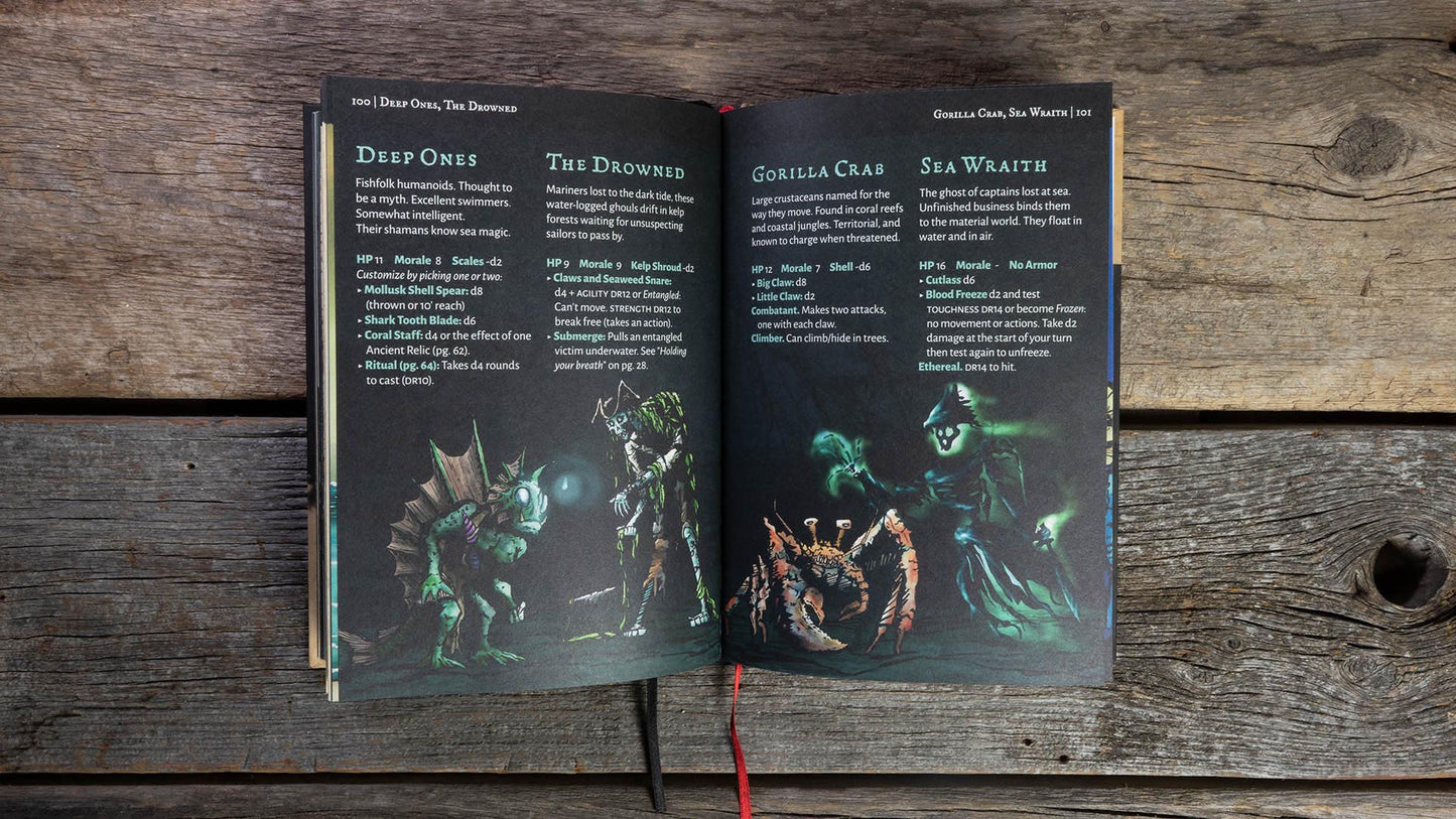 PIRATE BORG Core Book 1st Printing