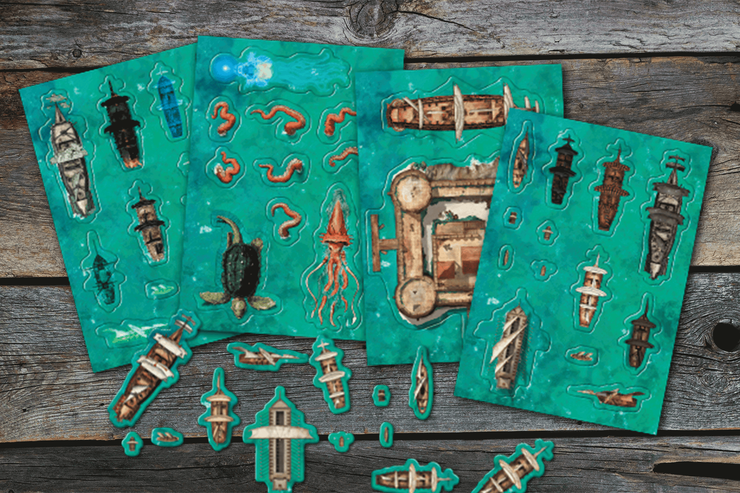 Punch-Out Naval Combat Token Pack (Preorder)